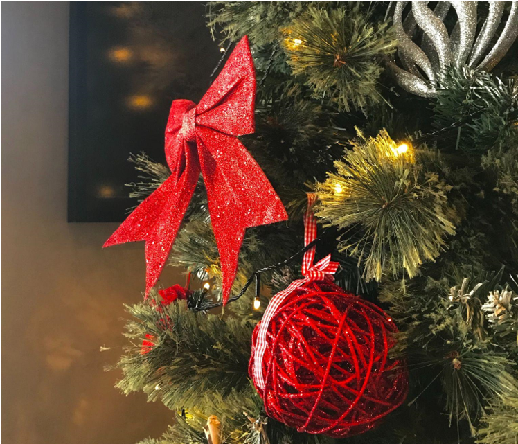 The Perfect Tree Skirt for Skinny Christmas Trees